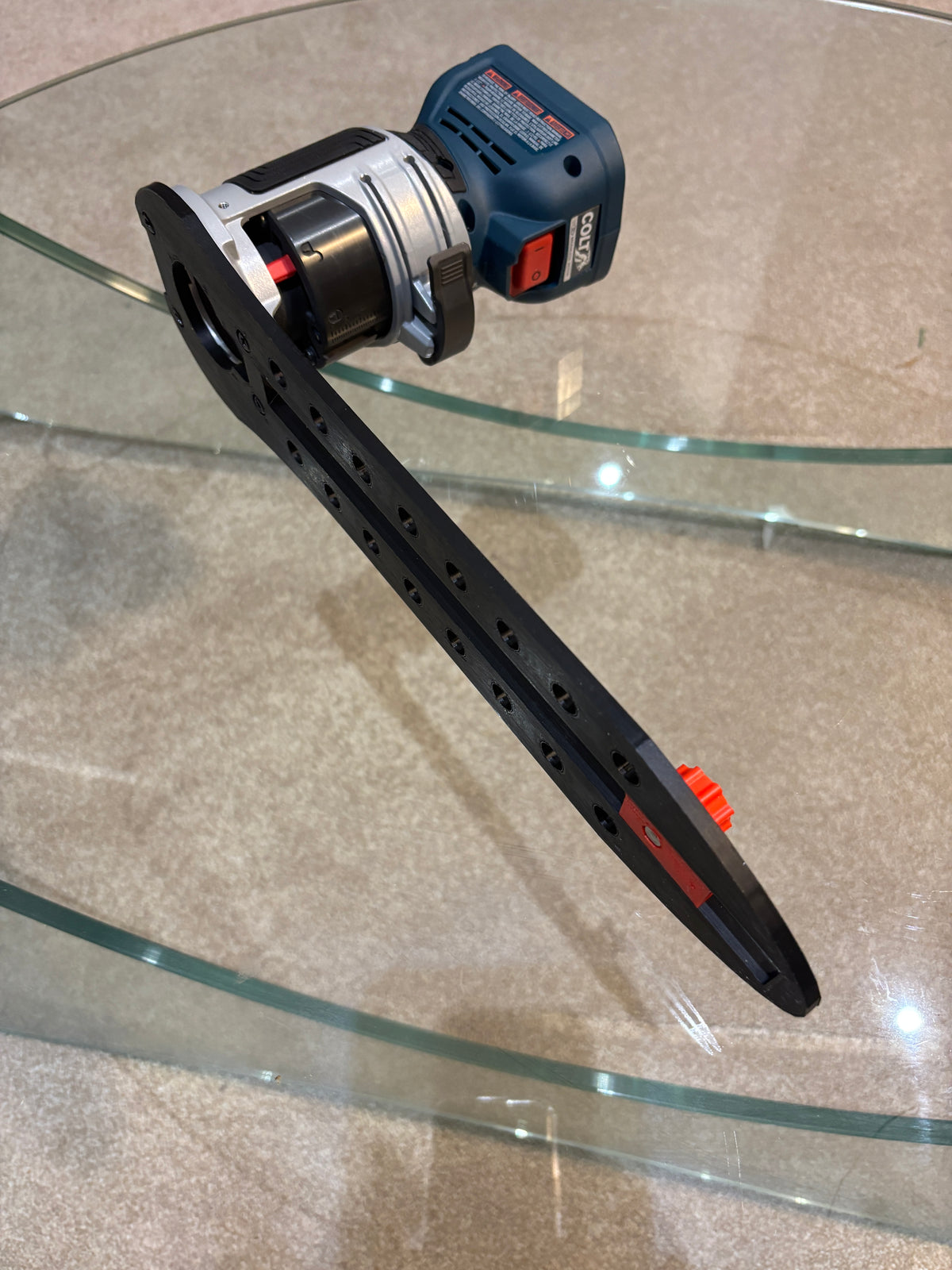 Bosch GKF 18V-25 Oberfräse Kreis-Schneidlehre
