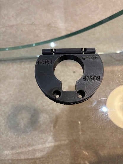 Bosch GKF 18V-25 Advanced Trim Router Plunge Base Guide Rail Adapter to Makita Track / Guide Rail