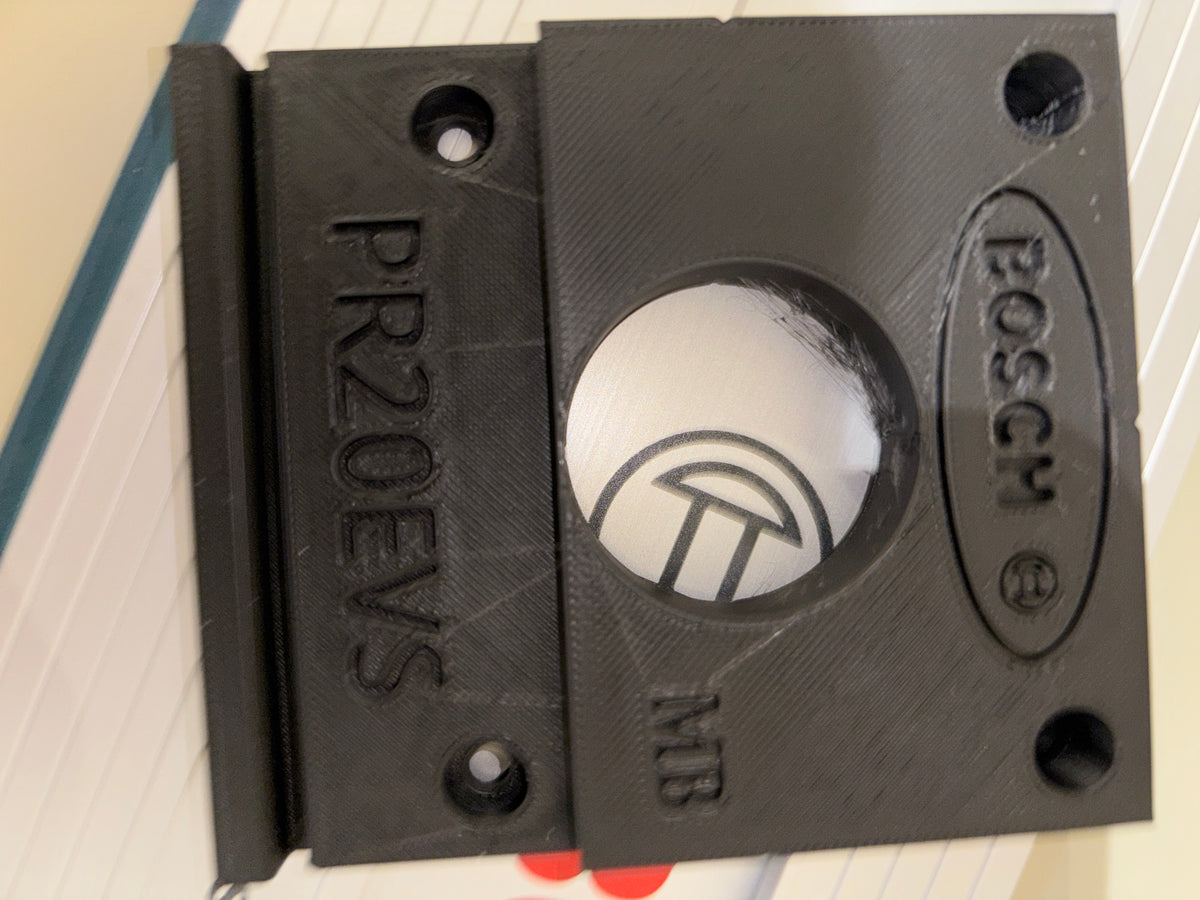 Bosch PR20EVS Trim Router Plunge Base Guide Rail Adapter to Bosch Track / Guide Rail
