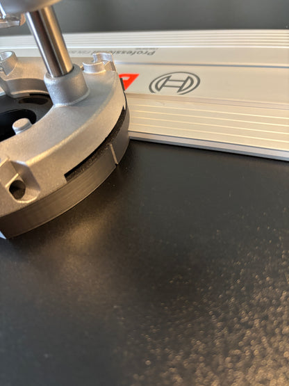 Adaptateur de base plongeante de défonceuse Dewalt DNP612 pour rail de guidage compatible avec les rails de guidage Bosch