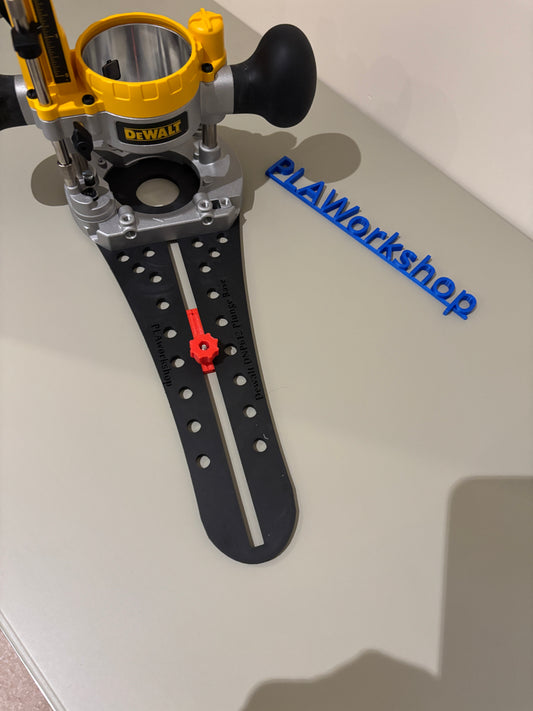 Gabari de coupe circulaire pour base plongeante de défonceuse DeWalt DNP612