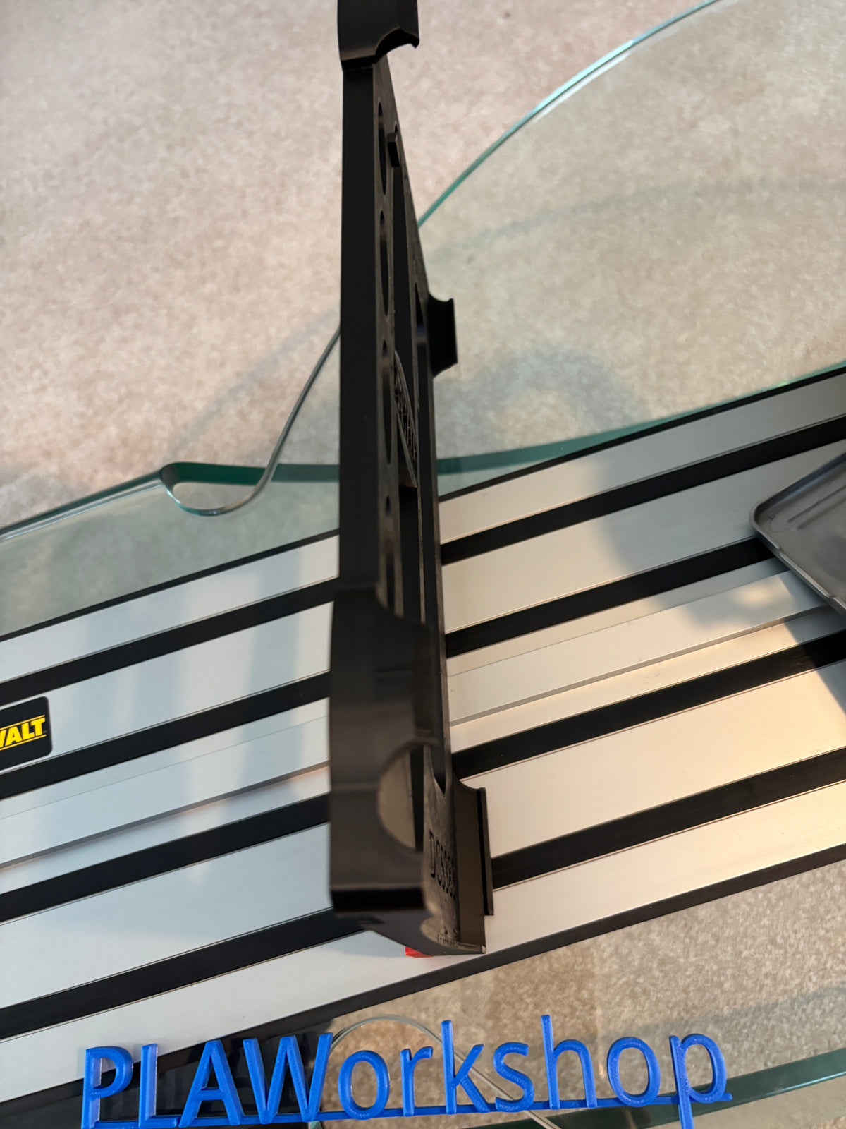 Dewalt DCS383 Metal Saw Adaptor base / Skid plate for Circular Saw to fit Dewalt Guide rail