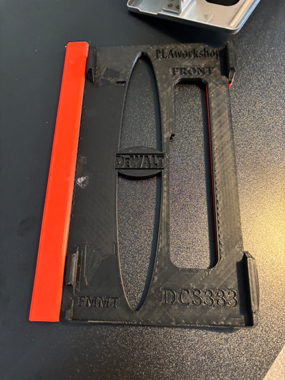 Dewalt DCS383 Metal Saw Adaptor base / Skid plate for Circular Saw to fit Metabo Guide rail