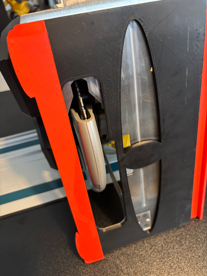Base d'adaptation / Plaque de glissement Dewalt DCS383 pour scie circulaire afin de l'adapter au rail de guidage Makita
