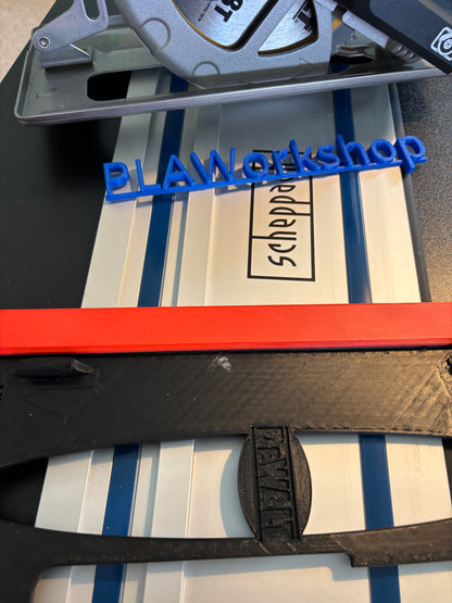 Dewalt DCS383 Metal Saw Adaptor base / Skid plate for Circular Saw to fit Scheppach Guide rail