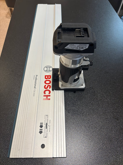 Trend T18S / R 14B kantenfrees geleiderailadapter voor Bosch geleiderail