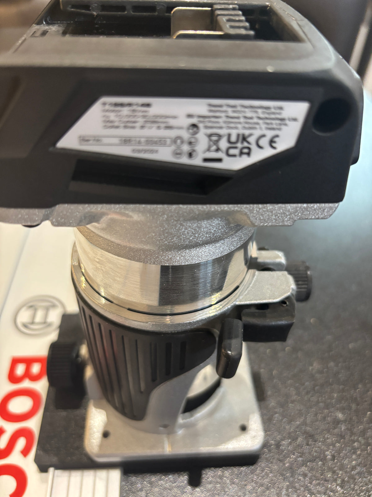 Trend T18S / R 14B kantenfrees geleiderailadapter voor Bosch geleiderail