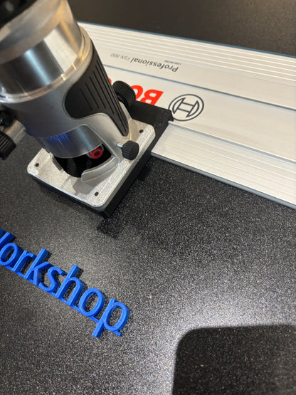 Trend T18S / R 14B kantenfrees geleiderailadapter voor Bosch geleiderail