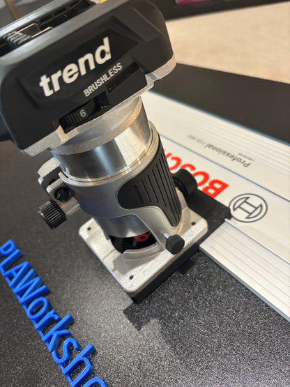 Trend T18S / R 14B kantenfrees geleiderailadapter voor Bosch geleiderail