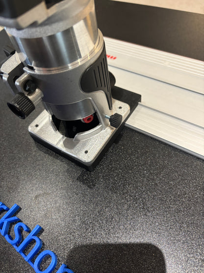 Trend T18S / R 14B Oberfräse Führungs-Schienenadapter passend für Mafell Schiene / Führungsschiene