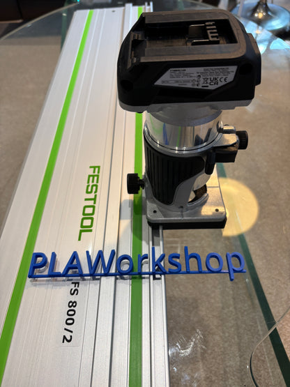 Trend T18S / R 14B kantenfrees geleiderailbasisadapter geschikt voor Festool-rail / geleiderail