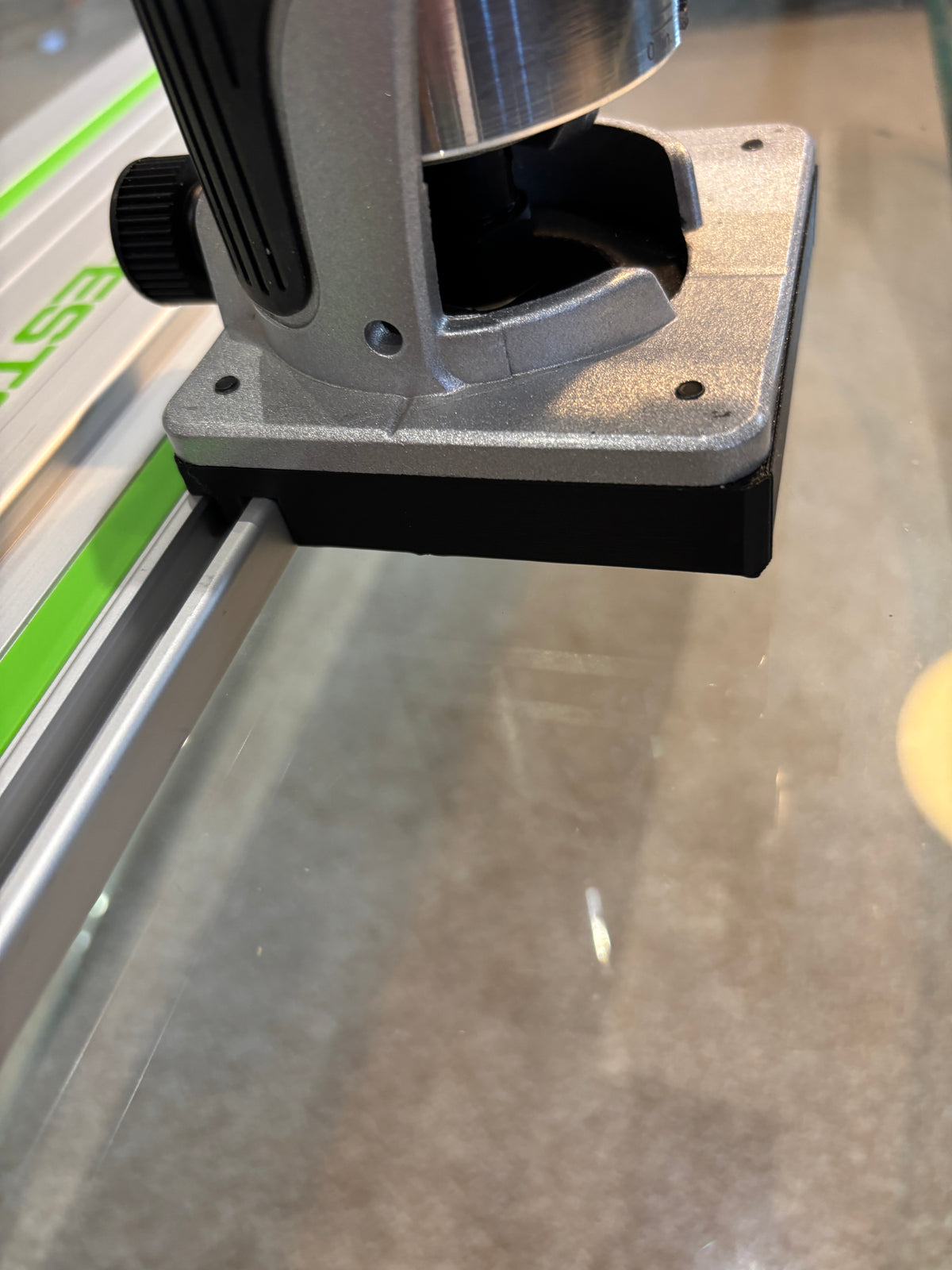 Trend T18S / R 14B kantenfrees geleiderailbasisadapter geschikt voor Festool-rail / geleiderail
