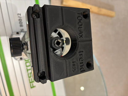Trend T18S / R 14B kantenfrees geleiderailbasisadapter geschikt voor Festool-rail / geleiderail