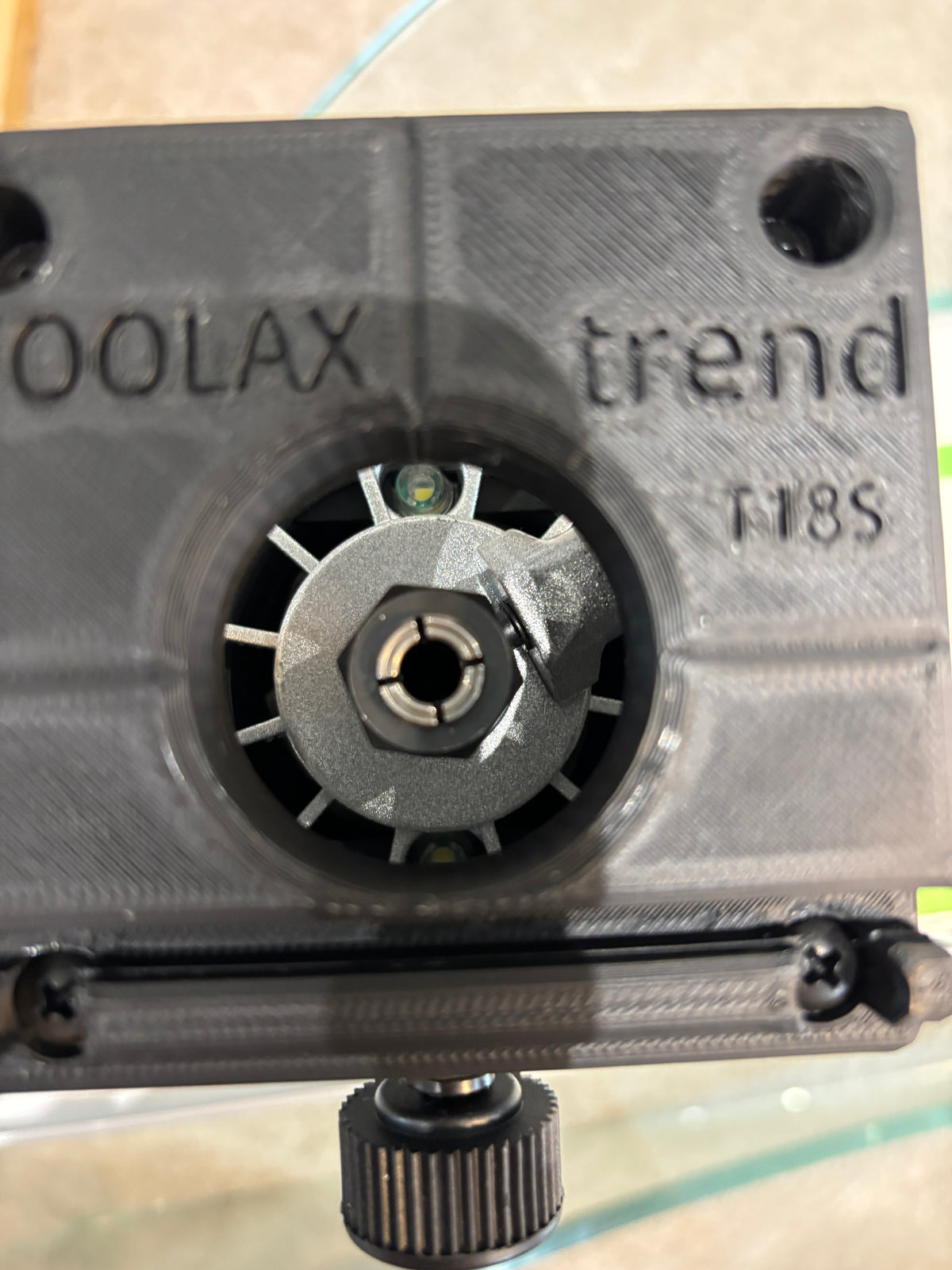 Trend T18S / R 14B kantenfrees geleiderailbasisadapter geschikt voor Festool-rail / geleiderail