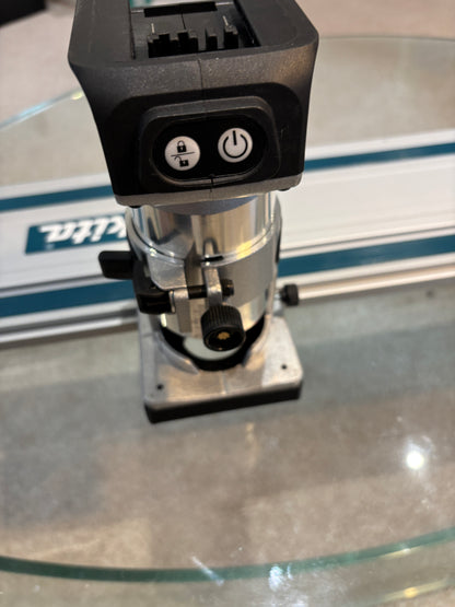 Trend T18S / R 14B kantenfrees geleiderailadapter voor Makita-geleiderail