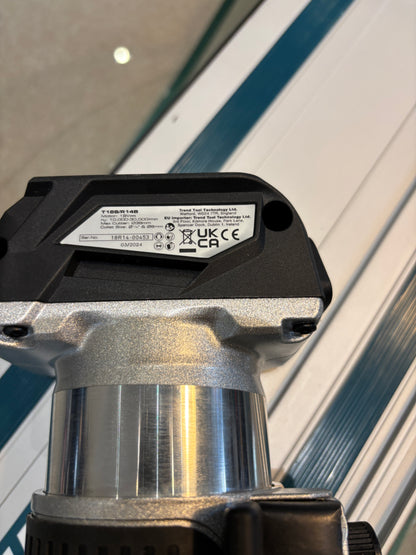 Trend T18S / R 14B kantenfrees geleiderailadapter voor Makita-geleiderail