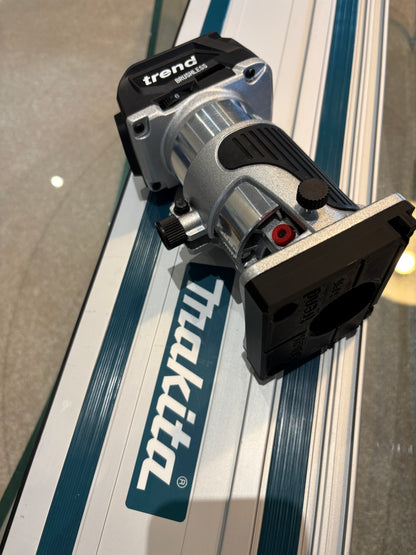 Trend T18S / R 14B kantenfrees geleiderailadapter voor Makita-geleiderail