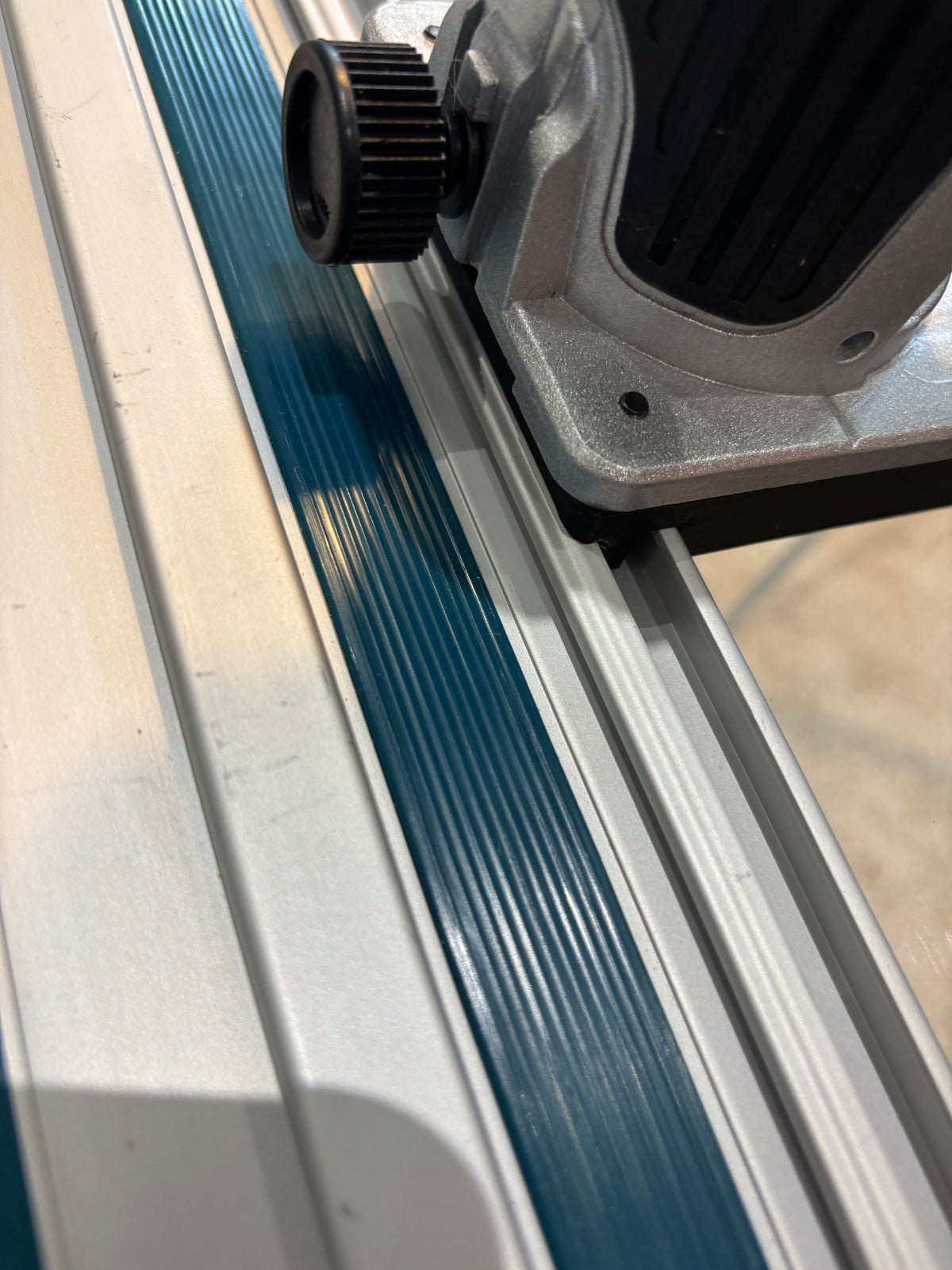 Trend T18S / R 14B kantenfrees geleiderailadapter voor Makita-geleiderail