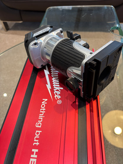Trend T18S / R 14B Bovenfrees Geleiderailadapter voor Milwaukee Geleiderail