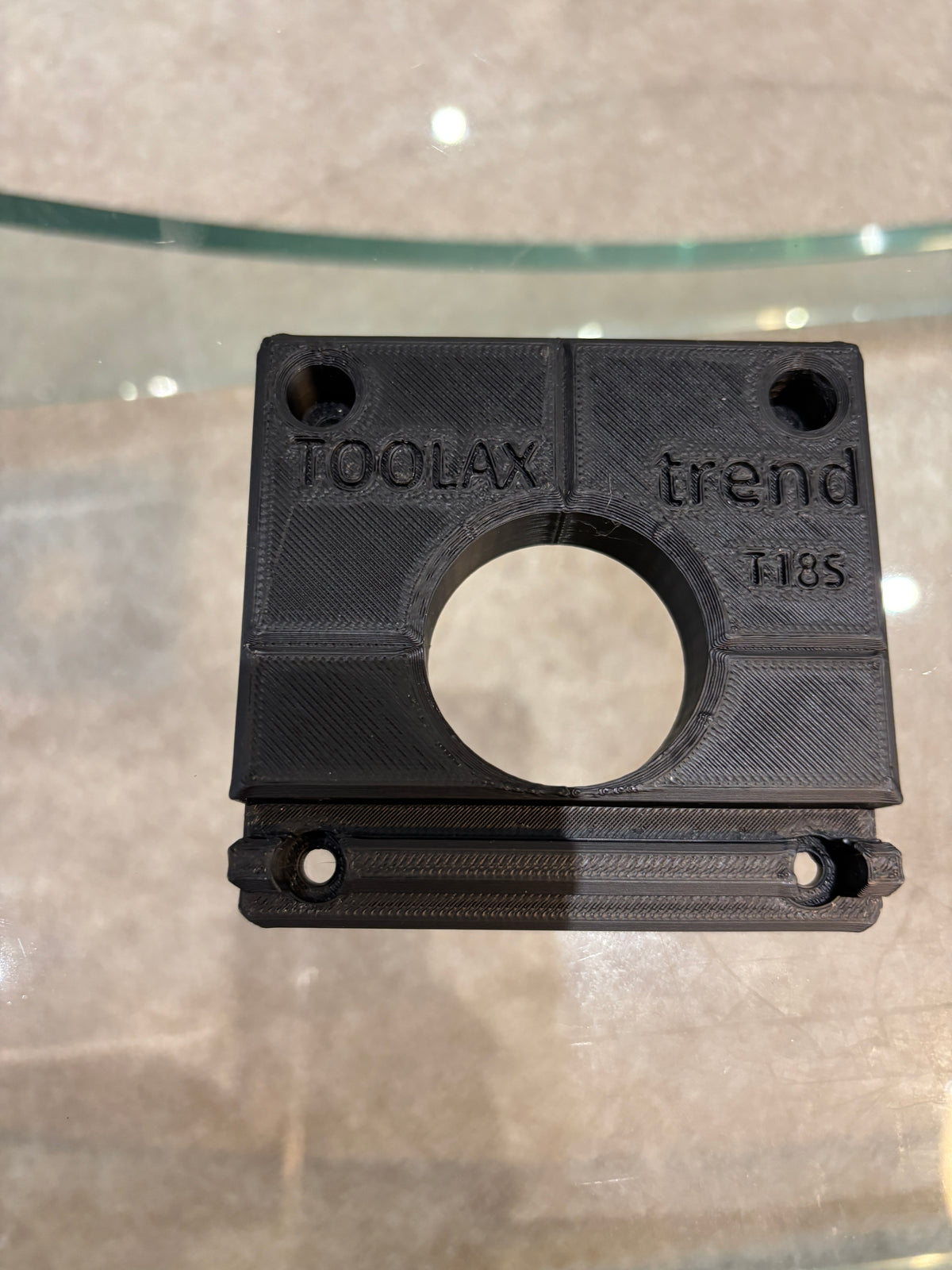 Trend T18S / R 14B kantenfrees geleiderailadapter voor Makita-geleiderail