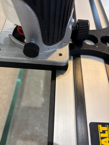 Trend T18S / R 14B Trim Router Guide Rail Adapter to Dewalt Track / Guide Rail