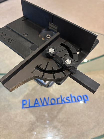 TOOLAX Mini Bovenfreesbank met Hoek-/Aanslaggeleider