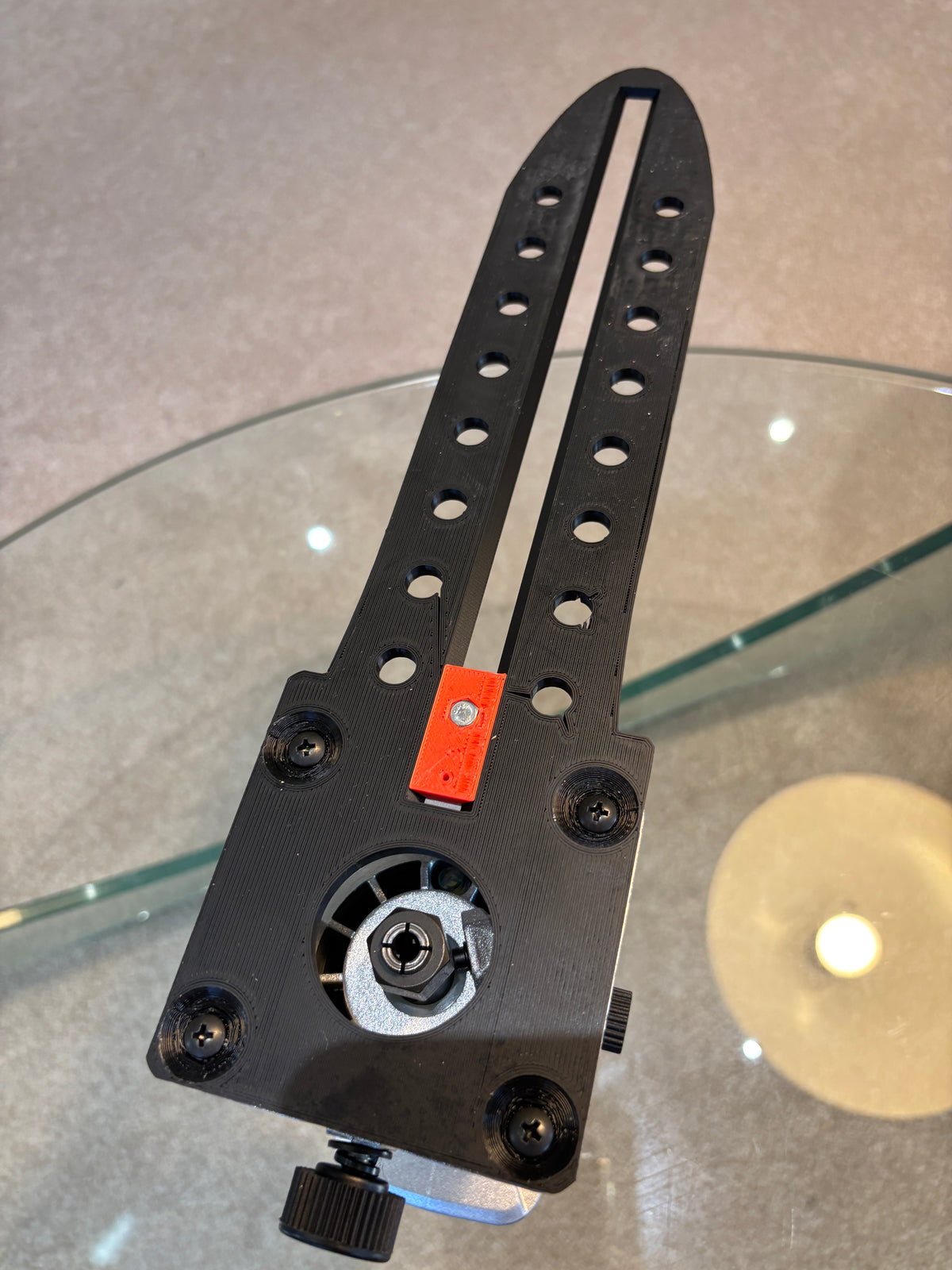 TOOLAX Router Circle Cutting Jig compatible with Trend T18S / R14B