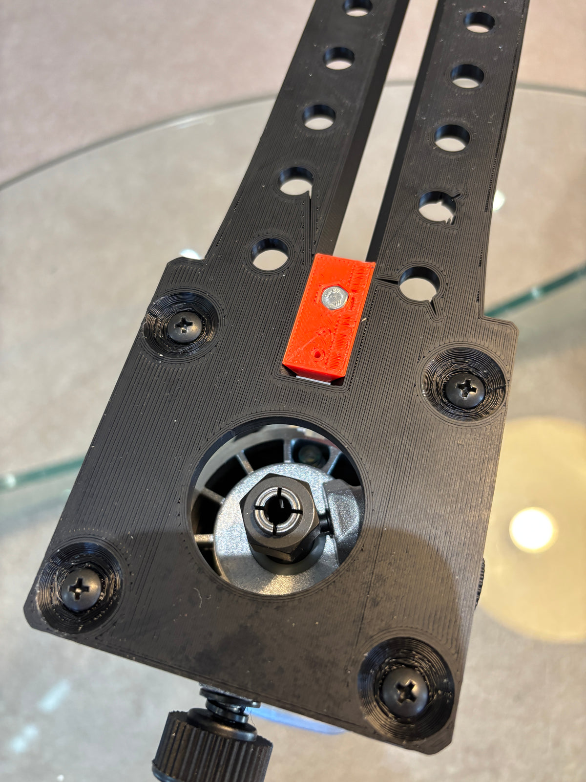 TOOLAX Router Circle Cutting Jig compatible with Trend T18S / R14B