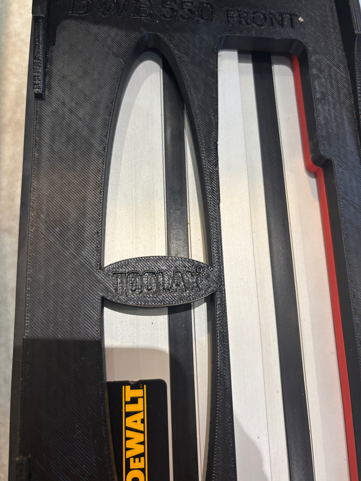 TOOLAX Adaptor for Dewalt DWE550 Circular Saw – Fits Dewalt Guide Rail