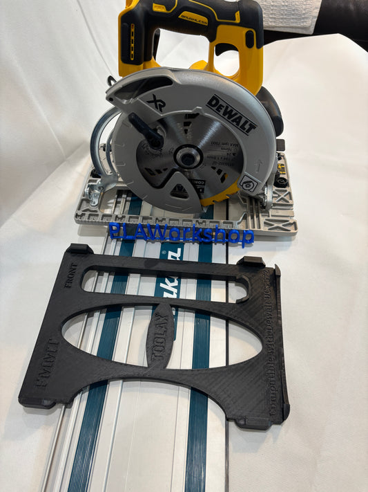Dewalt DCS572 Adaptor base / Skid plate / Shoe for Circular Saw compatible with Makita Guide rail