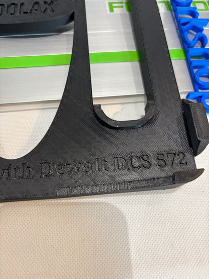 Dewalt DCS572 Adaptor base / Skid plate / Shoe for Circular Saw compatible with Festool Guide rail