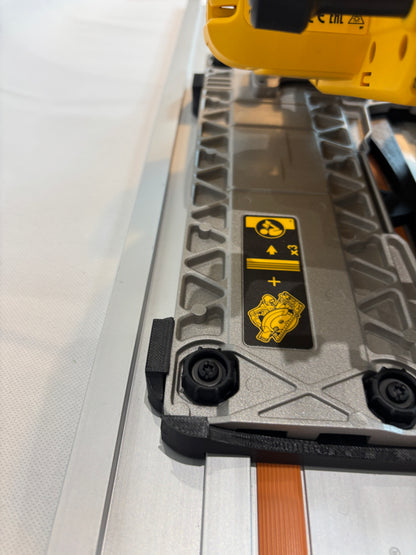 Dewalt DCS572 Adapterplatte / Gleitplatte / Schuh für Kreissäge kompatibel mit Evolution Führungsschiene