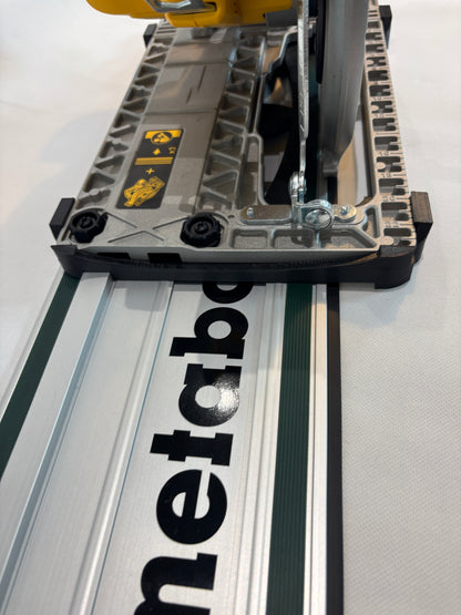 Adaptateur TOOLAX pour scie circulaire Dewalt DCS572 – Compatible avec le rail de guidage Metabo