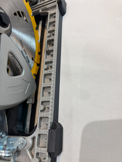 Adaptateur TOOLAX pour scie circulaire Dewalt DCS572 – Compatible avec le rail de guidage Metabo