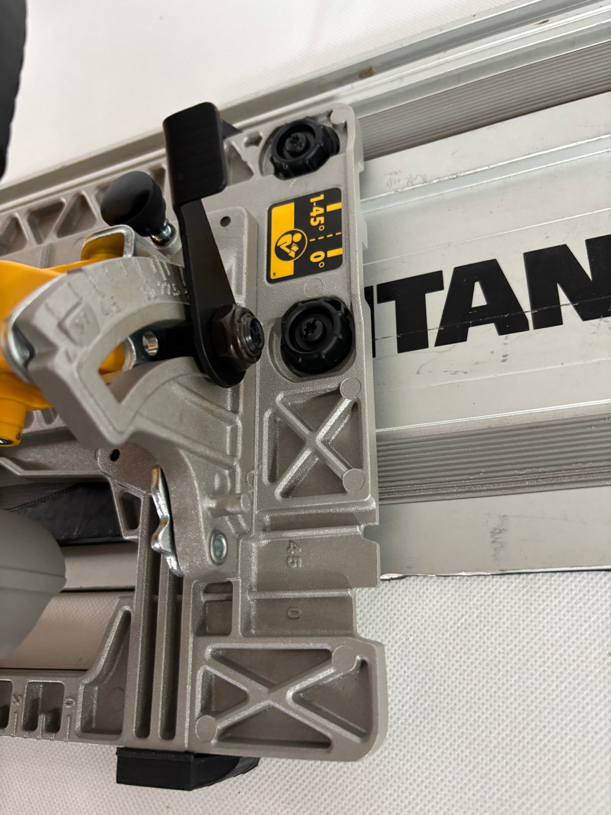 TOOLAX Adapter for Dewalt DCS572 Circular Saw – Compatible with Titan Guide Rail