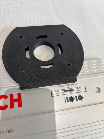 TOOLAX Adaptor to fit Bosch Guide rail for Dewalt Routers: D26203, D26204 & DCW604