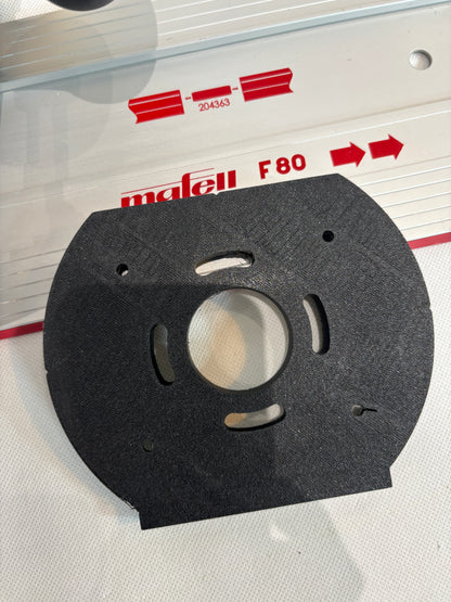 TOOLAX Adapter voor Mafell geleiderail voor Dewalt bovenfrezen: D26203, D26204 & DCW604