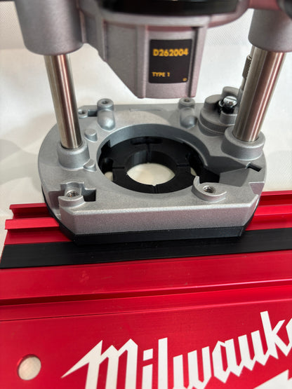 TOOLAX Adapter om Milwaukee geleiderail te monteren op Dewalt bovenfrezen: D26203, D26204 & DCW604