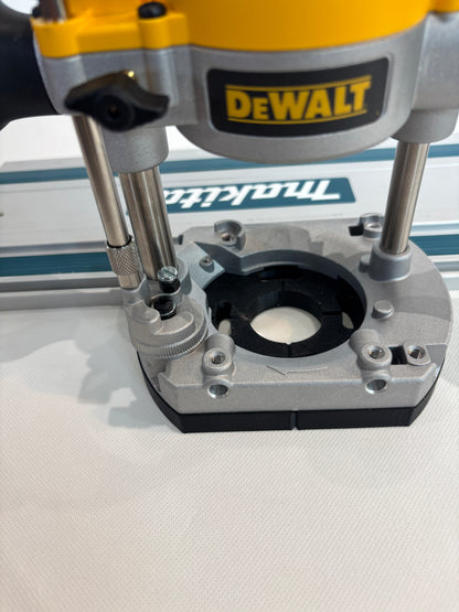 TOOLAX Adaptor to fit Makita Guide rail for Dewalt Routers: D26203, D26204 & DCW604