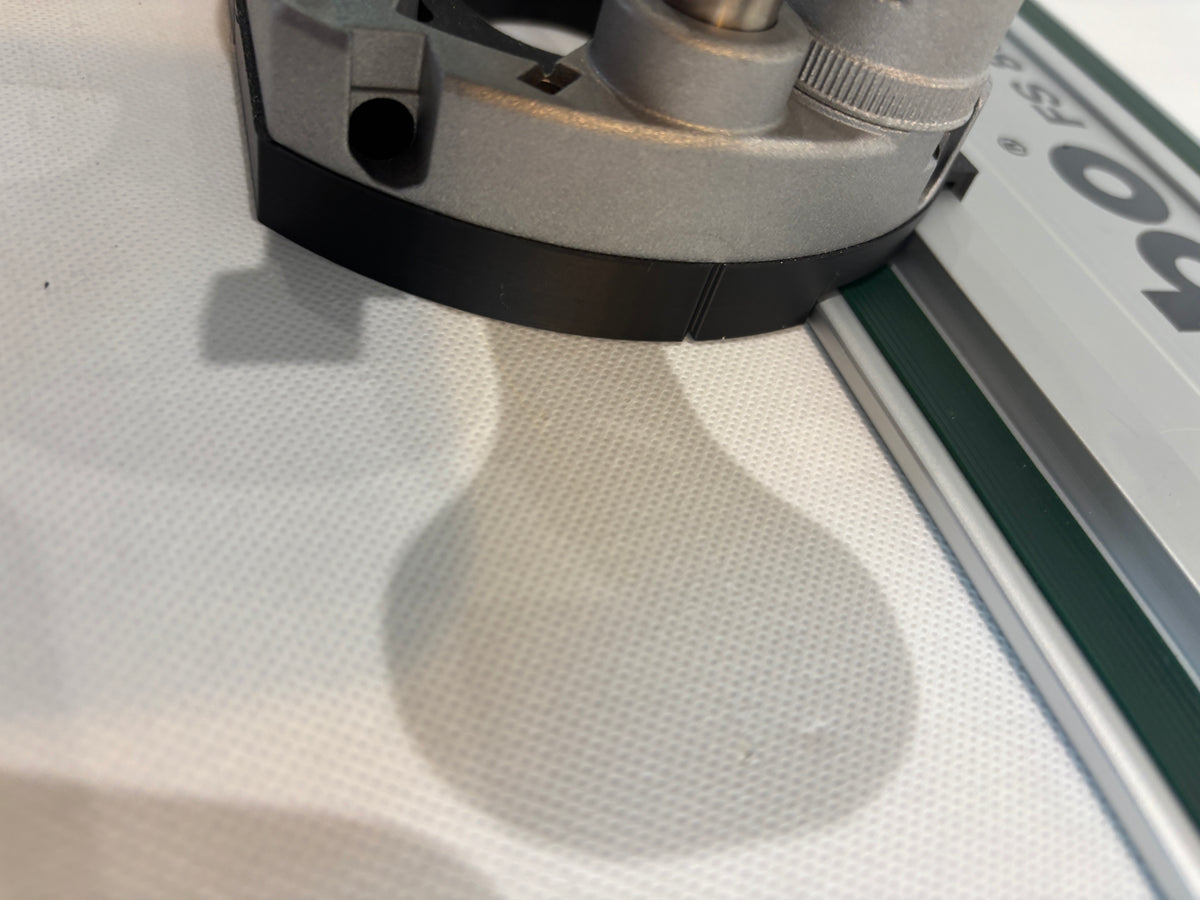 TOOLAX Adaptor to fit Metabo Guide rail for Dewalt Routers: D26203, D26204 & DCW604