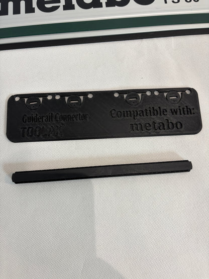 TOOLAX Connector compatible with the Metabo guide rails - Fast, Precise and Secure