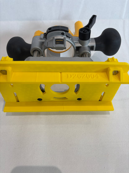 TOOLAX Adapter für Dewalt D2604 D26203 DCW604 Fräse Tauchbasis Adapter 262004 für Vorrichtung zum Herstellen von Zapfen / Schlitzzapfen / Nuten