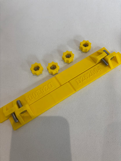 TOOLAX Adapter für Dewalt D2604 D26203 DCW604 Fräse Tauchbasis Adapter 262004 für Vorrichtung zum Herstellen von Zapfen / Schlitzzapfen / Nuten