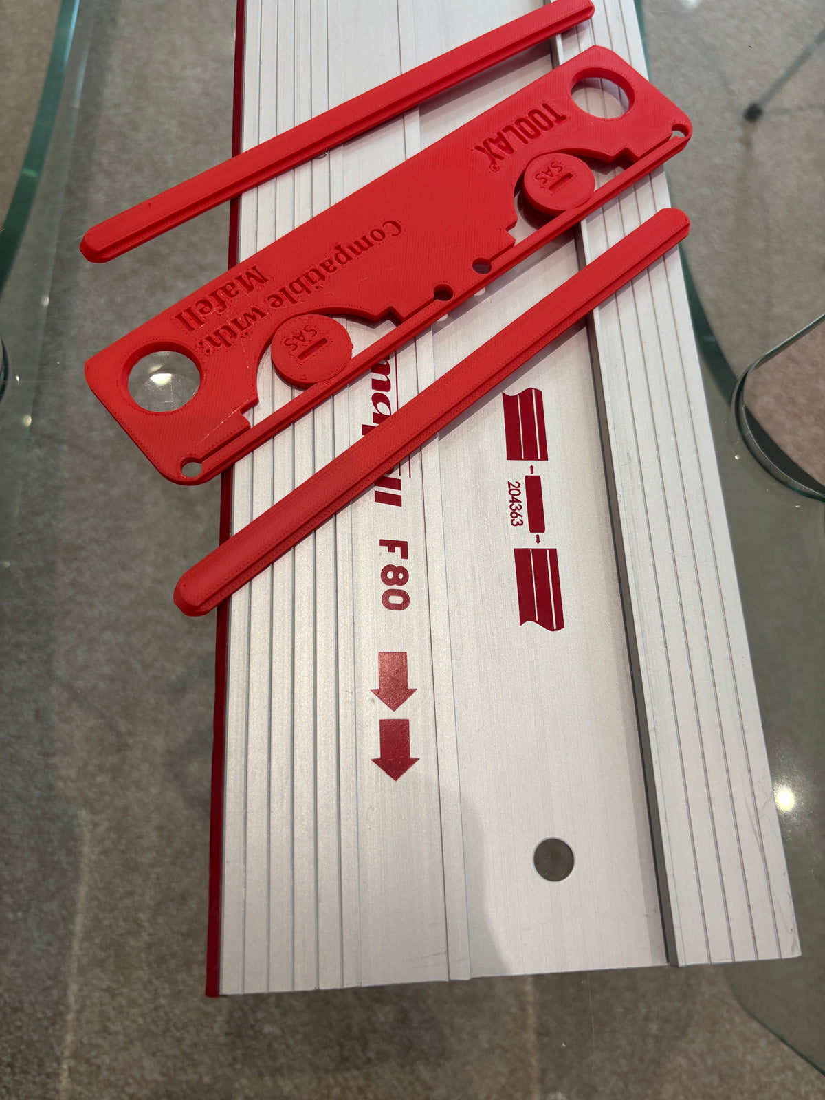 TOOLAX Connector Compatible with Mafell Guide Rails (F-SV / F-VS)- Fast, Precise and Secure