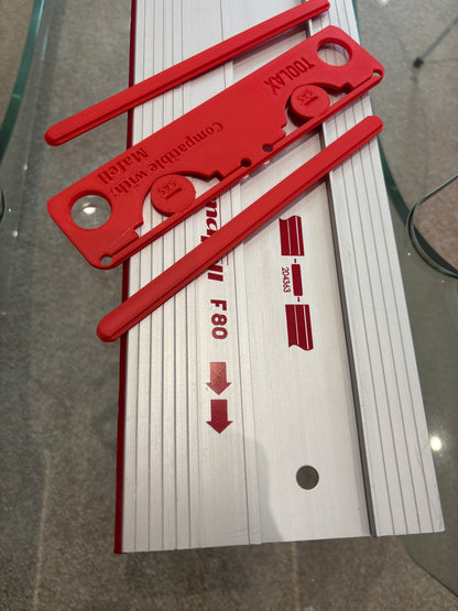 TOOLAX Connector Compatible with Mafell Guide Rails (F-SV / F-VS)- Fast, Precise and Secure