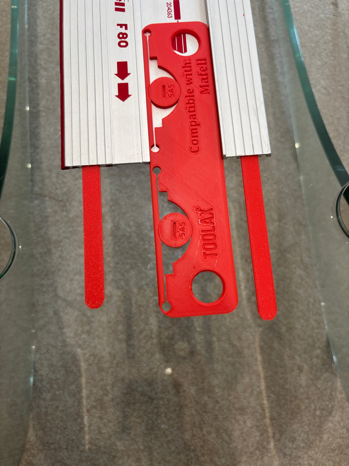 TOOLAX Connector Compatible with Mafell Guide Rails (F-SV / F-VS)- Fast, Precise and Secure