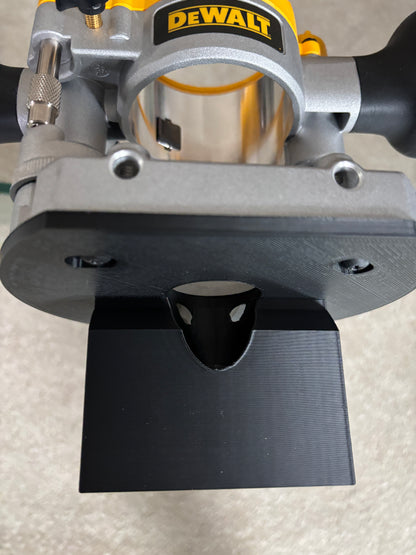 Dewalt Edge banding attachment to fit Dewalt routers DCW604 D26203 D26204 via D262004 Plunge Base attachment