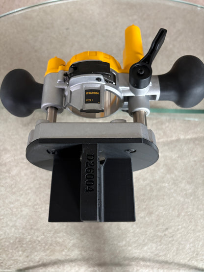Dewalt Edge banding attachment to fit Dewalt routers DCW604 D26203 D26204 via D262004 Plunge Base attachment