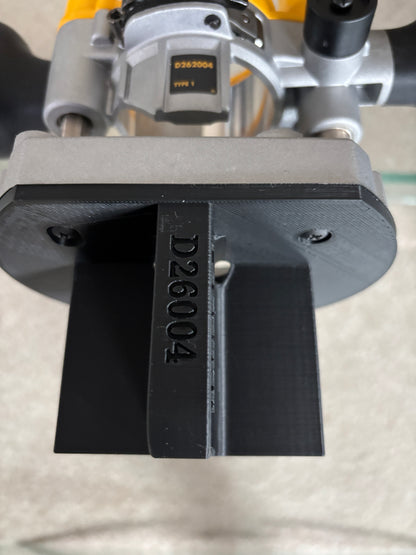 Dewalt Edge banding attachment to fit Dewalt routers DCW604 D26203 D26204 via D262004 Plunge Base attachment