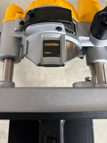 Dewalt Edge banding attachment to fit Dewalt routers DCW604 D26203 D26204 via D262004 Plunge Base attachment